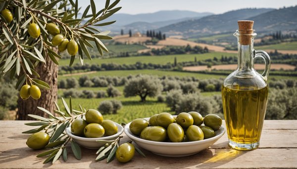 La place de l'huile d'olive dans le régime méditerranéen
