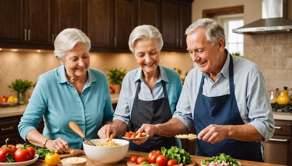 La cuisine légère pour les seniors : tous les bénéfices