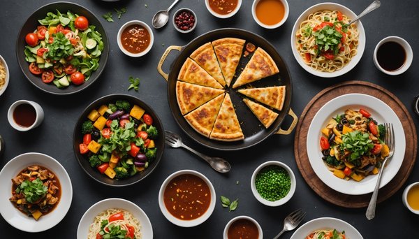 Guide pour créer un menu de restaurant de cuisine fusion