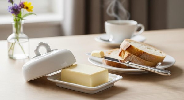 Le beurrier : l'allié élégant pour une conservation parfaite du beurre